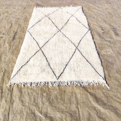 Handmade Moroccan rugs Beni Ouarain 250 x 150 cm 001