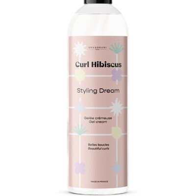 Creamy Moisturizing Jelly - CURL HIBISCUS - Stiling Dream 250 ml