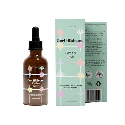 Elixir Potion Accélérateur de pousse - CURL HIBISCUS - 50 ml