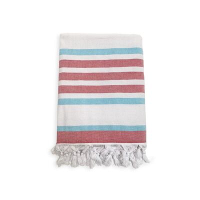 Latigo Paradise sponge-lined cotton towel 140x180 cm