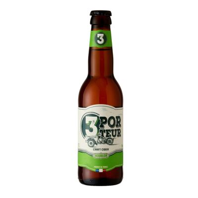 Cider flavored with hops 6.1% 33cl Capsule 3VP Carton 12