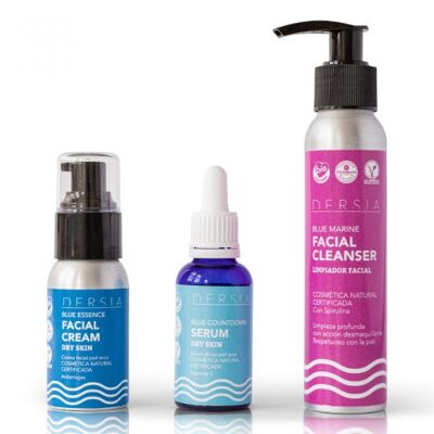 Marine Regenerating Ritual Cleanser & Serum & Face Cream