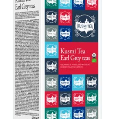 Les Earl Grey bio - Etui carton 24 sachets mousseline - 48gr