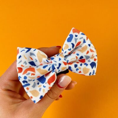 Bow Tie - Orange Terrazzo