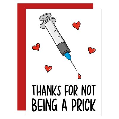 Vaccine Pun Valentines Day A6 Card
