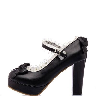 Mary Jane Pumps - Black (SKU: 51001-002)