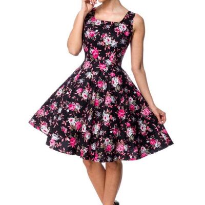 Vestido - negro/rojo (SKU: 50310-021)