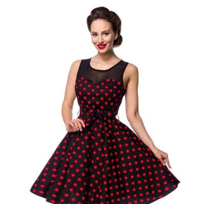 Dots Dress - Black/Red (SKU: 50301-021)