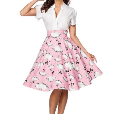Vintage Skirt - Pink/White (SKU: 50205-032)