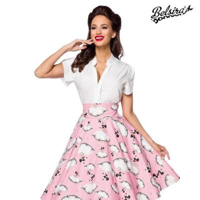 Vintage Skirt - Pink/White (SKU: 50205-032)