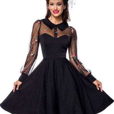Vintage Dress - Black/Multicolor (SKU: 50204-226)
