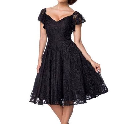 Premium Lace Dress - Black (SKU: 50200-002)