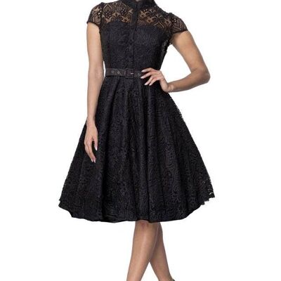 Abito in pizzo - Nero (SKU: 50199-002)