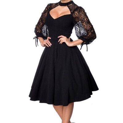 Longsleeve Lace Dress - Black (SKU: 50197-002)
