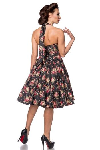 Robe Corset Vintage - Noir/Rose/Vert (SKU: 50187-128) 3