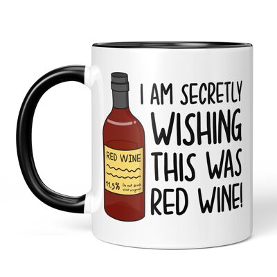Red Wine Lover Wishing Mug