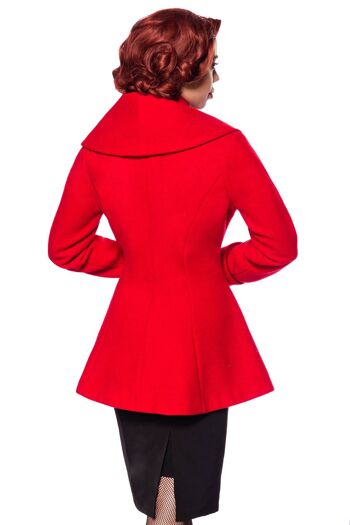 Veste en laine Belsira Premium - Rouge (SKU: 50129-013) 3