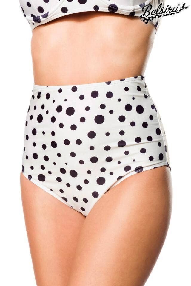 Braguitas de Bikini - Crema/Negro (SKU: 50115-088)