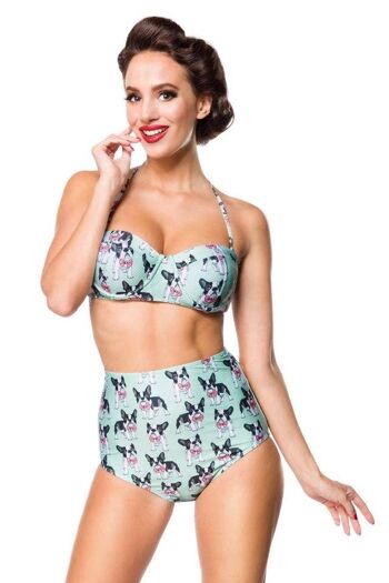 Bas de Bikini - Bleu/Blanc/Noir (SKU: 50115-050) 2