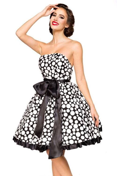 SONDERPOSTEN Vintage-Bandeau-Kleid (SKU: 50090-010)