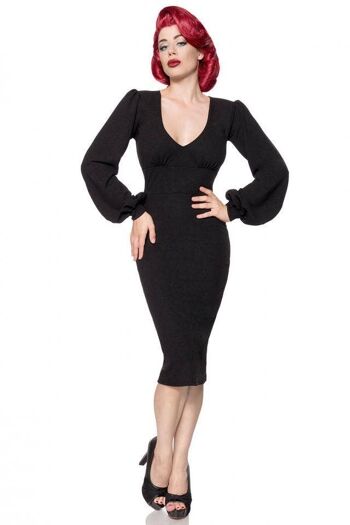 Robe Rétro - Noir (SKU: 50080-002) 3