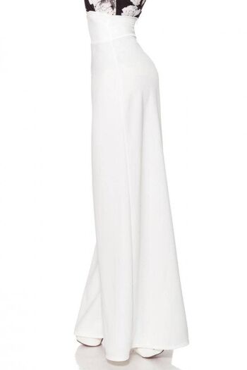 Pantalon Marlene - blanc (SKU: 50074-014) 4