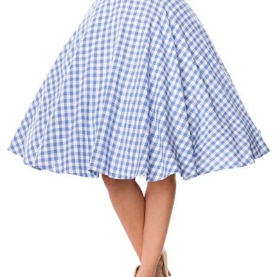 circle skirt - blue/white (SKU: 50065-120)