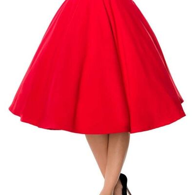 circle skirt - red (SKU: 50064-013)