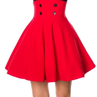 Short Swing Skirt - Red (SKU: 50061-013)