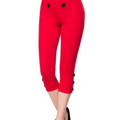 Pantalon Capri - Rouge (SKU: 50059-013)