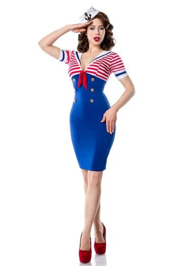 Robe Marine - Bleu/Rouge/Blanc (SKU: 50003-163) 1