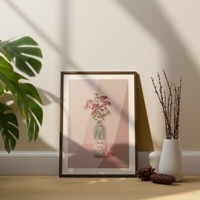 Poster A5 - Fiori di vino