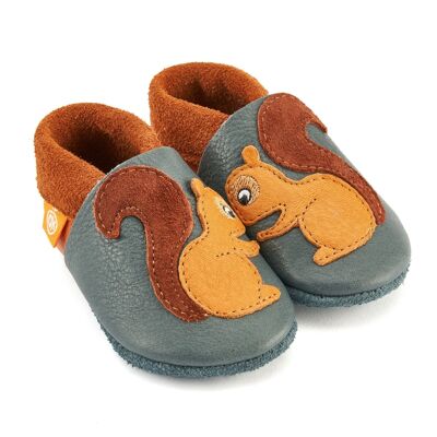 Children's slippers - Crisp the squirrel