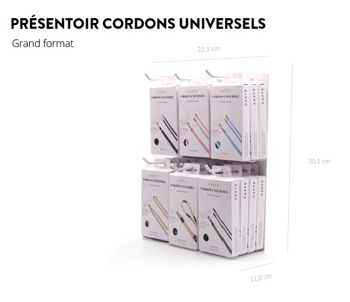 Pack découverte : 42 Cordons universels - cordons téléphone 1