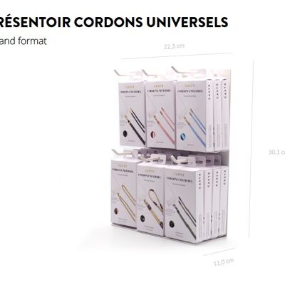 Pack découverte : 42 Cordons universels - cordons téléphone