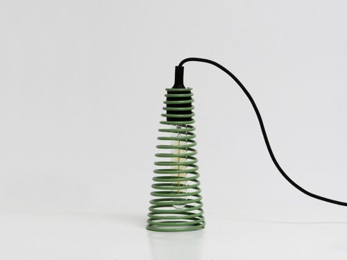 F=K.x lamp - Pale Green