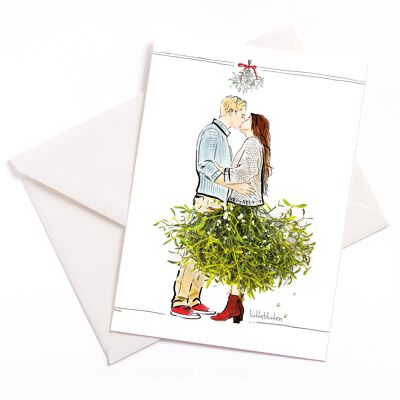 Mistletoe - Card with Envelope | 222