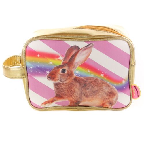 Toiletry Bag rainbow rabbit