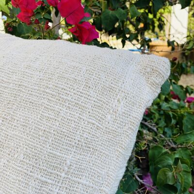 HOUSSE DE COUSSIN NATUREL