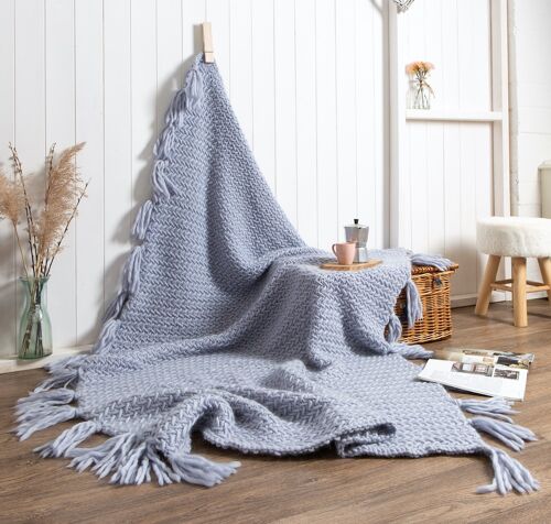 Weekender Blanket Knitting Kit