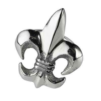 Ronds de serviette lys argent set de 6