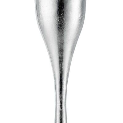 Champagne cooler on a silver stand