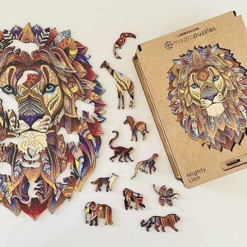 Mighty Lion Jigsaw Boîte A4 Premium 6