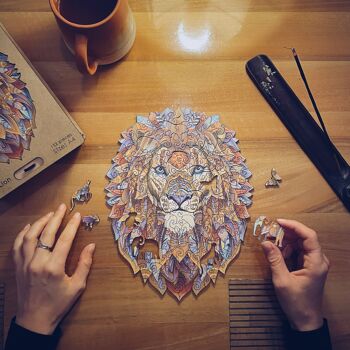 Mighty Lion Jigsaw Boîte A4 Premium 8