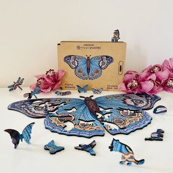 Puzzle papillon ludique A3 Premium Box 10