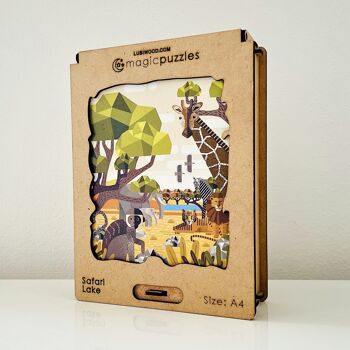 Coffret premium Safari Lake Jigsaw 8