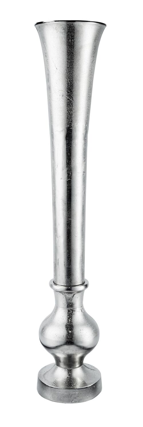 Vase Aluminium Silber S