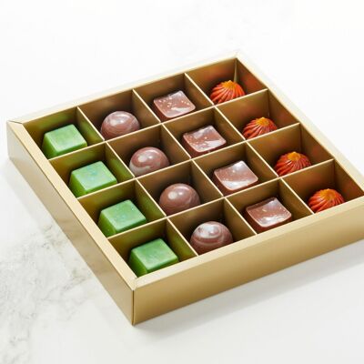 Filled chocolates mixed 16pc s4
