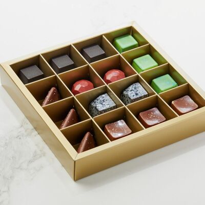 Nougat pieces mixed 16 pcs s2