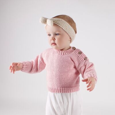 Emma Baby Jumper Knitting Kit